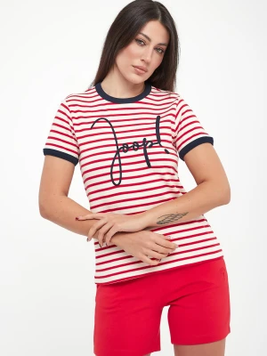 Zdjęcie produktu T-shirt damski w paski Trinity JOOP!