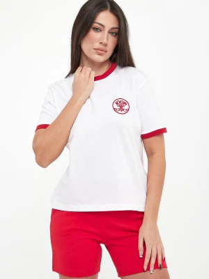 Zdjęcie produktu T-shirt damski z haftem Tordis JOOP! JEANS