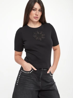 Zdjęcie produktu T-shirt damski z haftem TWINSET