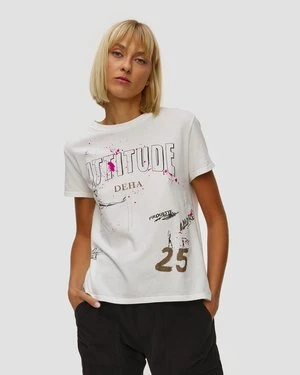 T-shirt Damski Z Printem Deha