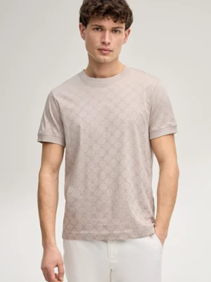 T-shirt Davison w kolorze beżowym w chabry Joop