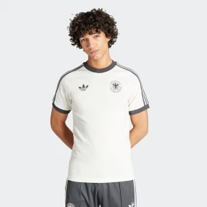 adidas Originals T-Shirt DFB Niemcy 3-Stripes Football Pack mężczyźni T-Shirty i Polo niebieski rozmiar Odzież