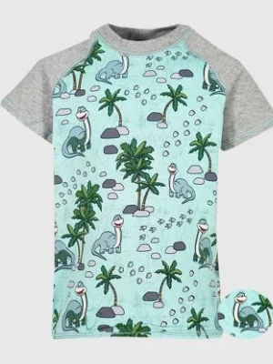 T-shirt Dino Mint iELM