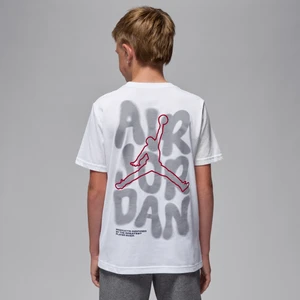 T-shirt dla dużych dzieci 23 Spray Jordan - Biel