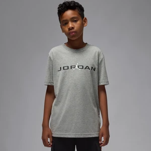 T-shirt dla dużych dzieci Air Stretch Jordan - Szary