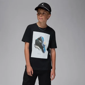 T-shirt dla dużych dzieci AJ11 Gamma Jordan - Czerń