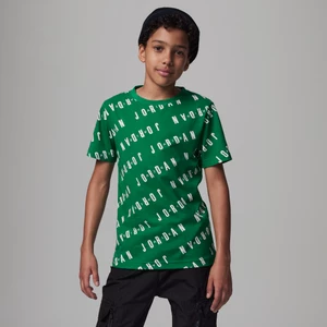 T-shirt dla dużych dzieci (chłopców) Jordan Essentials Printed Tee - Zieleń