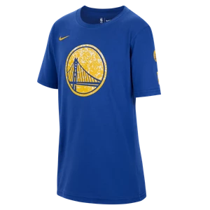 T-shirt dla dużych dzieci (chłopców) Nike NBA Golden State Warriors Essential - Niebieski