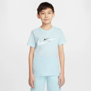 T-shirt dla dużych dzieci (chłopców) Nike Sportswear - Niebieski
