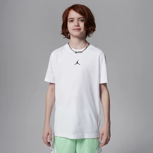 T-shirt dla dużych dzieci Jordan Sport Dri-FIT Core - Biel