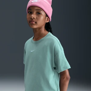 T-shirt dla dużych dzieci (dziewcząt) Nike Sportswear Essential - Zieleń
