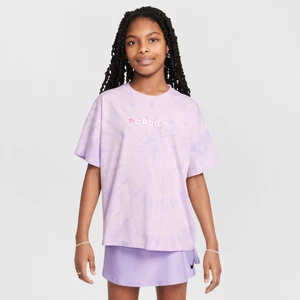 T-shirt dla dużych dzieci (dziewcząt) Nike Sportswear - Fiolet