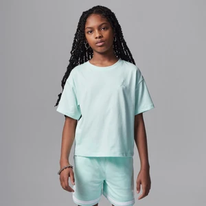 T-shirt dla dużych dzieci Jordan Brooklyn Essentials - Zieleń