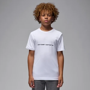 T-shirt dla dużych dzieci Jordan Dri-FIT Sport - Biel