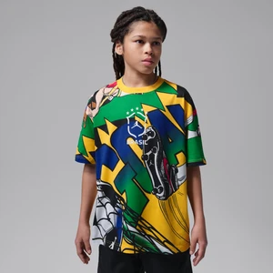 T-shirt dla dużych dzieci Jordan Essentials - Żółty