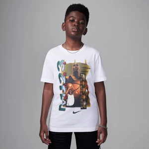 T-shirt dla dużych dzieci MJ 23 1996 Jordan - Biel