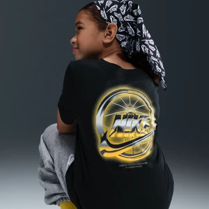 T-shirt dla dużych dzieci Nike - Czerń