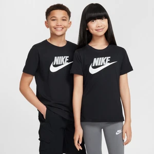 T-shirt dla dużych dzieci Nike - Czerń