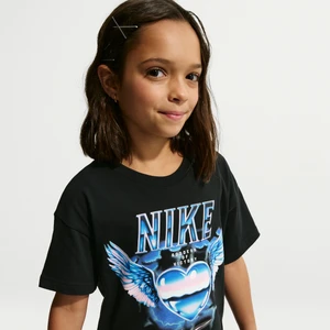 T-shirt dla dużych dzieci Nike - Czerń