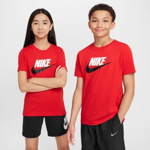 T-shirt dla dużych dzieci Nike - Czerwony