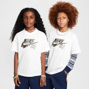 T-shirt dla dużych dzieci Nike SB - Biel