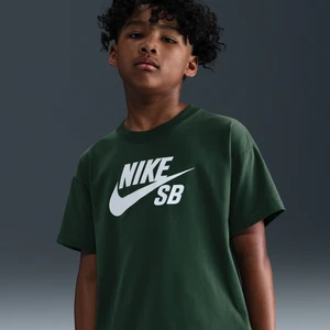 T-shirt dla dużych dzieci Nike SB - Zieleń