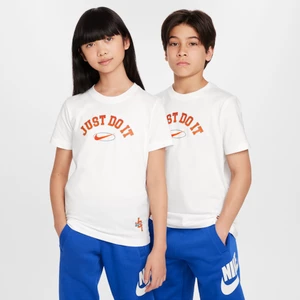 T-shirt dla dużych dzieci Nike Sportswear - Biel