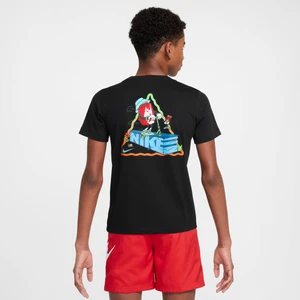 T-shirt dla dużych dzieci Nike Sportswear - Czerń