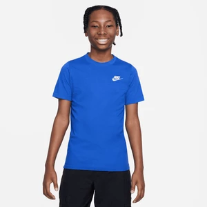 T-shirt dla dużych dzieci Nike Sportswear - Niebieski