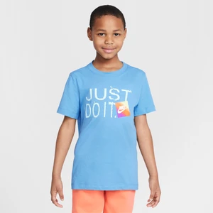 T-shirt dla dużych dzieci Nike Sportswear - Niebieski