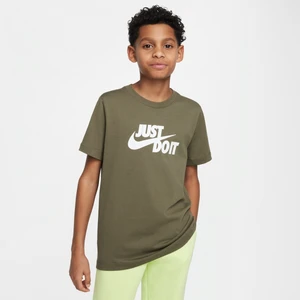 T-shirt dla dużych dzieci Nike Sportswear - Zieleń