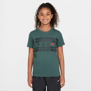 T-shirt dla dużych dzieci Nike Sportswear - Zieleń