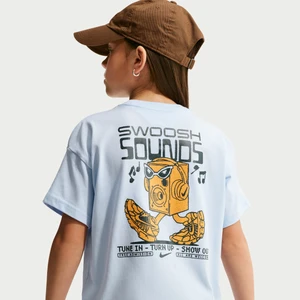 T-shirt dla dużych dzieci Nike Swoosh Max90 - Niebieski