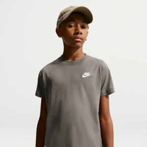 T-shirt dla dużych dzieci Nike - Szary