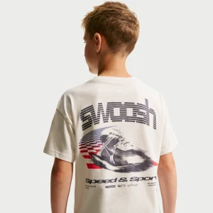 T-shirt dla dużych dzieci Nike - Szary