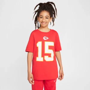 T-shirt dla dużych dzieci Patrick Mahomes Kansas City Chiefs - Czerwony Nike