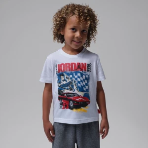 T-shirt dla maluchów Brooklyn Auto '84 Jordan - Biel