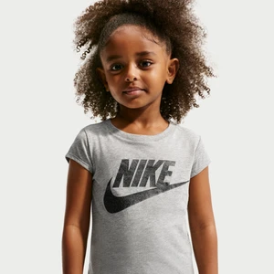 T-shirt dla małych dzieci Futura Nike - Szary
