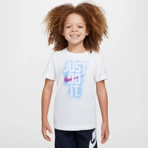Zdjęcie produktu T-shirt dla małych dzieci „Just Do It” Nike Powder Play - Biel