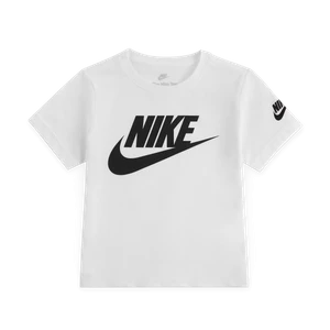 T-shirt dla małych dzieci Nike - Biel