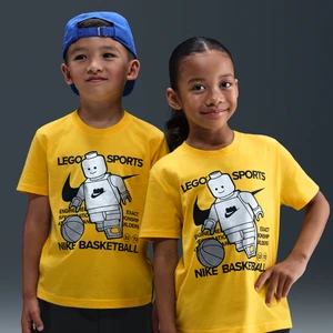 T-shirt dla małych dzieci z kolekcji Nike x LEGO® - Żółty