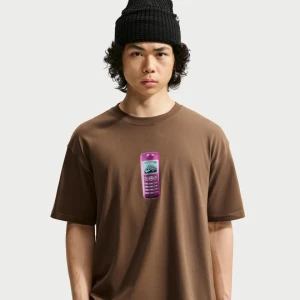 T-shirt do skateboardingu Nike SB - Brązowy