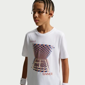 Zdjęcie produktu T-shirt do tenisa Nike Jannik Sinner - Biel
