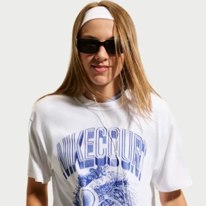 T-shirt do tenisa NikeCourt Slam - Biel