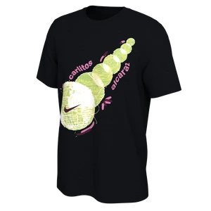 T-shirt do tenisa z krótkim rękawem Nike Carlos Alcaraz - Czerń