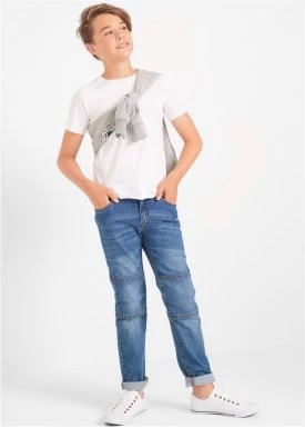 T-shirt dziecięcy basic (3 szt.), z bawełny organicznej bonprix