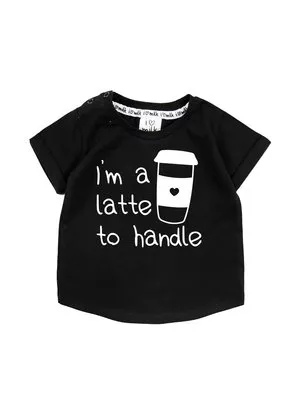 T-shirt dziecięcy "I'm a latte ..."