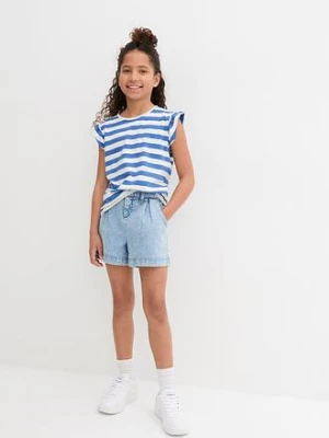 T-shirt dziewczęcy z bawełny organicznej (2 szt.), bonprix