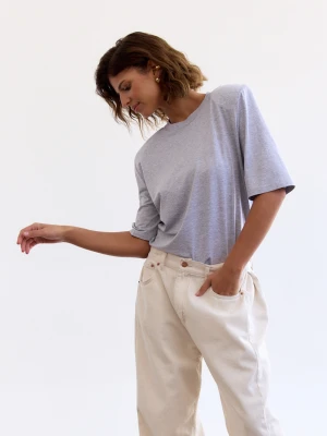 T-SHIRT EMI PADDED GREY MADE BY US