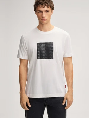 T-shirt Emilian w kolorze złamanej bieli Joop